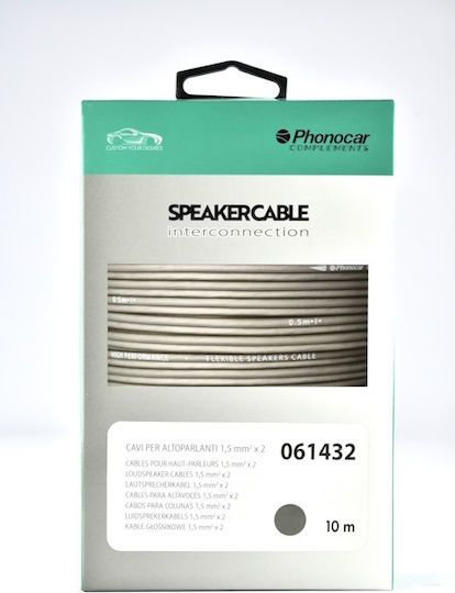 Phonocar Car Audio Speaker Cable