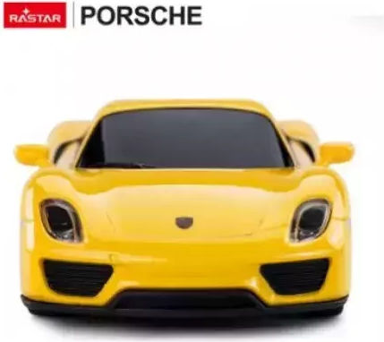 Rastar Porsche 918 Spyder Remote Controlled Car Drift Yellow