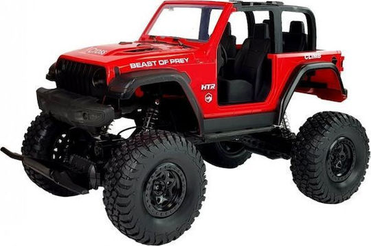 Lean Toys Terrain Remote Controlled Car Crawler 4WD Red