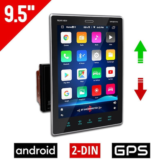 9.5 Inch Touch Screen Multimedia for Car Dashboard with Bluetooth and GPS
