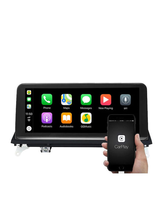 Bizzar Car Audio System for BMW X5 / X6 2007-2010 Bluetooth USB AUX Wi-Fi GPS Apple CarPlay Android Auto with 10.25 Inch Touch Screen