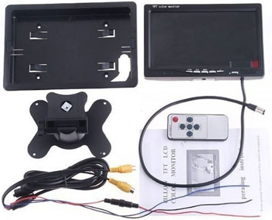 7-inch Rearview Camera Screen for Car Dashboard