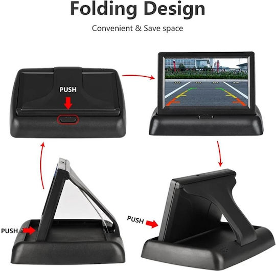 4.3 Inch Backup Camera Screen for Car Dashboard