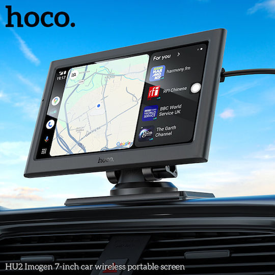 Hoco HU2 Οθόνη 7" για Ταμπλό Αυτοκινήτου Universal