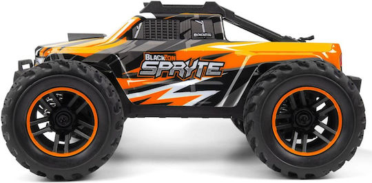 BlackZon Радиоуправляемо Автомобил Чудовищен камион 4WD Оранжев