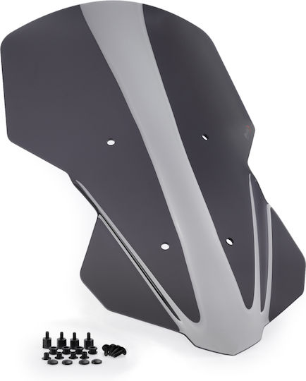 Puig Motorcycle Windshield & Windscreen Tinted Visor for Yamaha MT-07 20434F
