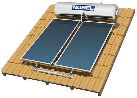 Nobel Classic Solar-Warmwasserbereiter 200Es Glas Doppelte Energie 4qm Dachziegel Auswahl