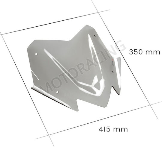 Puig Motorcycle Windshield & Windscreen Tinted Visor for Yamaha T-MAX 560 604-02-6011040
