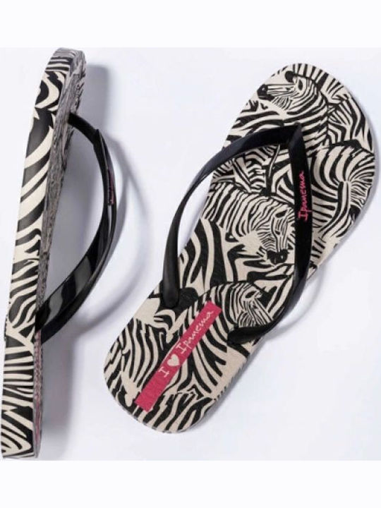 Animal Damen-Flip-Flops in Schwarz Farbe