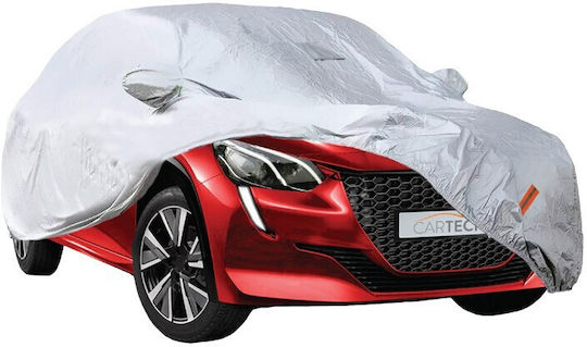 Cartech Κουκούλα 445x171x125cm Αδιάβροχη XXLarge για Hatchback που Στερεώνεται με Ιμάντες