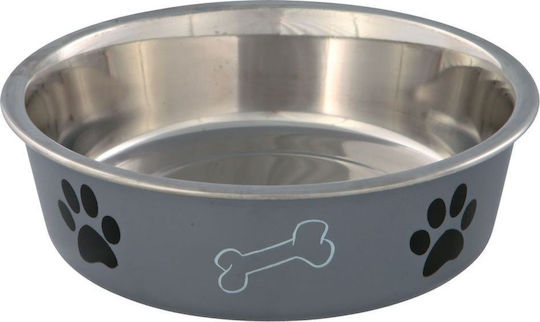 Trixie Metallic Food and Water Bowl for Dog and Cat 1.4L 21cm