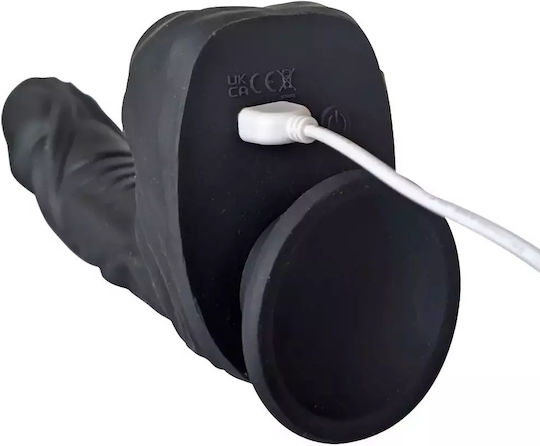 BMS Factory Rotating Mini Ρεαλιστικός Δονητής με Απομακρυσμένο Έλεγχο 22.8cm Flesh