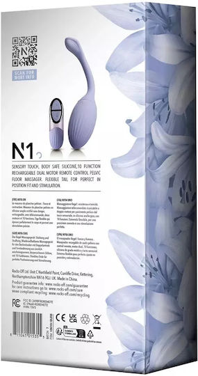 Rocks Off Vibrator Egg cu Telecomandă 19cm Lilac