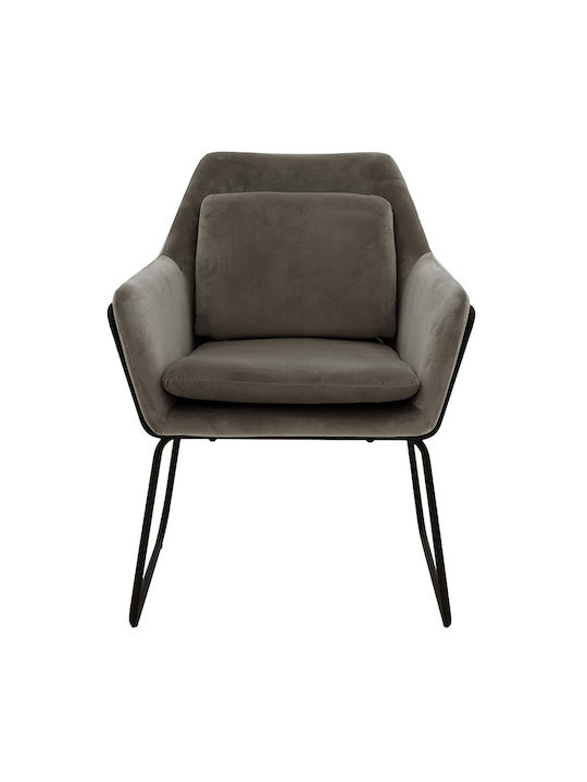 Mira Fotolii Sala de mese Catifelate Anthracite-Black 1buc 65x69x86buc