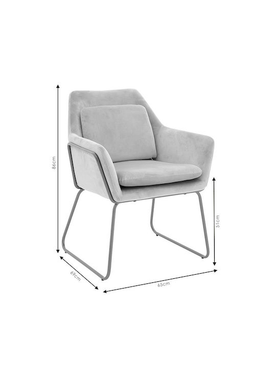 Mira Fotolii Sala de mese Catifelate Anthracite-Black 1buc 65x69x86buc