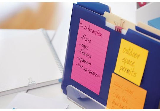 Post-it Notizzettel im Würfel 100 Blätter Gelb 3.8x5.1Stück Set 24Stück