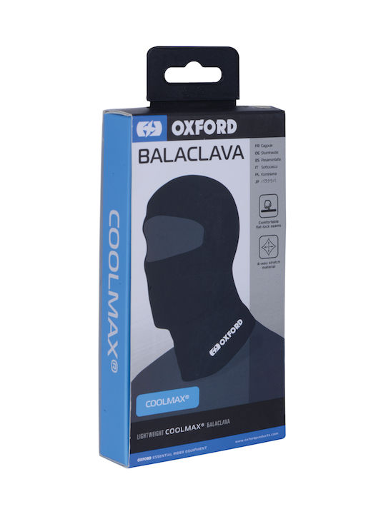 Oxford Coolmax Full Face Αναβάτη Μαύρο