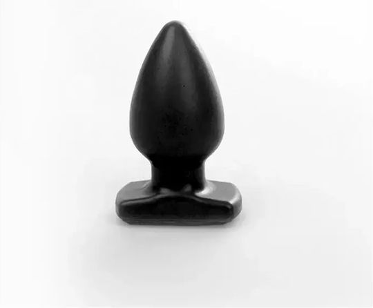 Nanma Plug & Joy Dong Medium Πρωκτική Σφήνα Medium Μαύρη 10cm