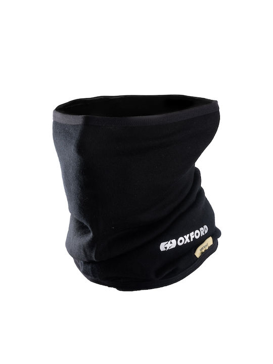 Oxford Neck Tube Merino Шал за Врат за Мотоциклетист Черен Цвят CA125 Oxford Neck Tube Merino Шал за Врат за Мотоциклетист Черен Цвят CA125
