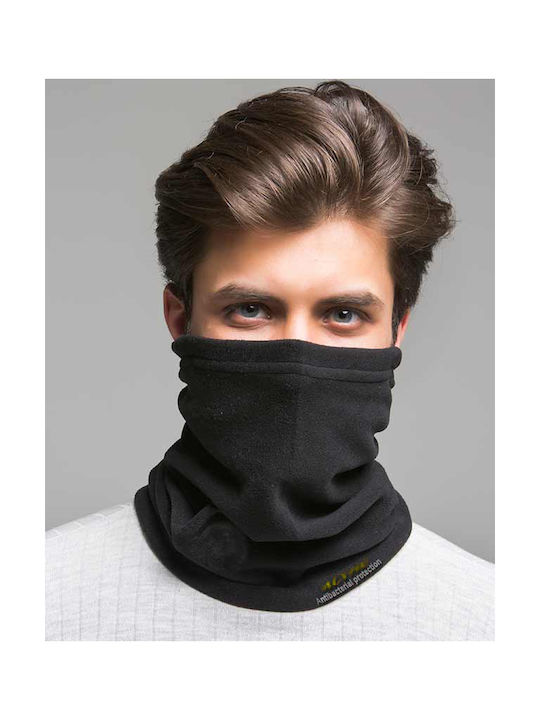 AGVpro Halswärmer für Motorradfahrer Fleece Schwarz Farbe