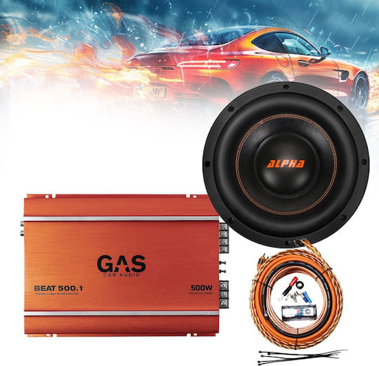 Gas-1chpack8 Komplettes 8” Bass-Soundsystem Gas Audio
