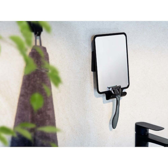 Wenko Wall Makeup Mirror 14x19.5cm Black