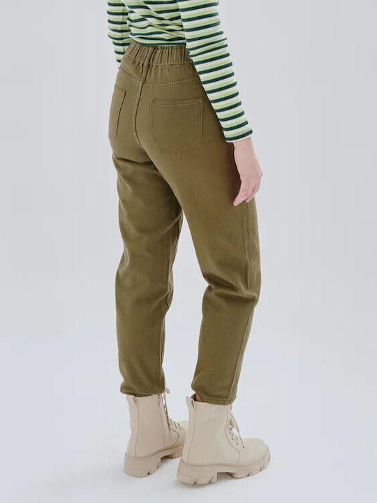 Γυναικείο Jean Παντελόνι Olive