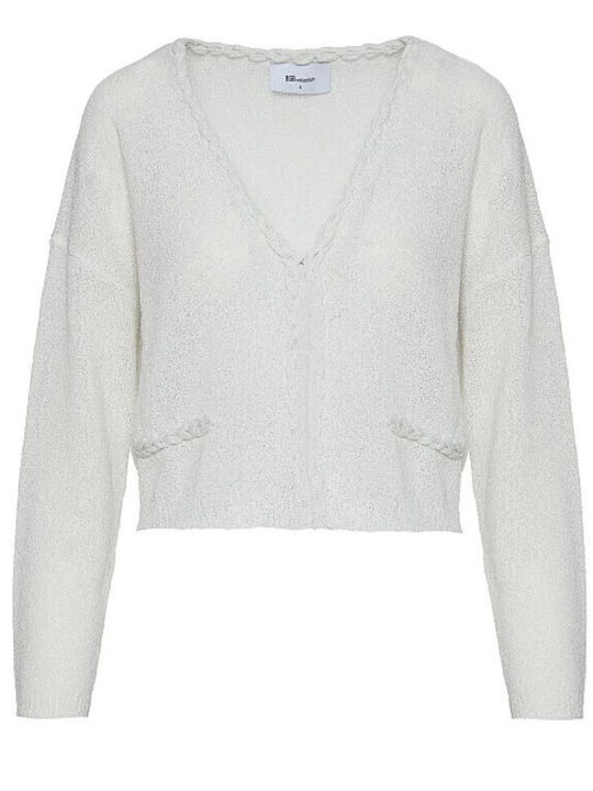 Γυναικεία Πλεκτή Ζακέτα Off White
