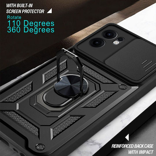 Techsuit Shield Stoßstange Silikon Rose Gold (Oppo Reno13 F, Oppo Reno13 F 5G, Oppo Reno13 FS 5G)