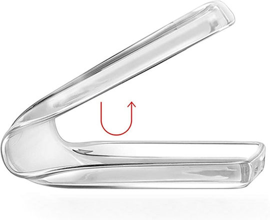 Techsuit Oppo Back Cover Silicone Transparent (Oppo Reno13)