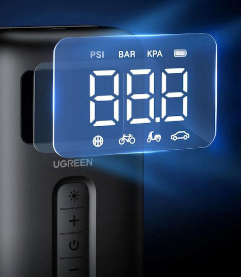 Ugreen Car Tire Pump 150PSI Rechargeable 12V