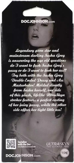 Doc Johnson Sasha Grey 2 Fuckhole Ultraskyn Masturbator Vagina
