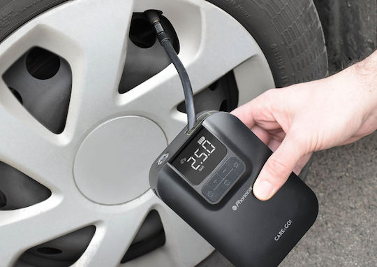 Phonocar Τρόμπα Αυτοκινήτου 116PSI με Καλώδιο Αναπτήρα 12V