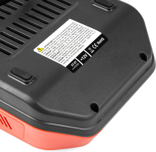 AMiO Τρόμπα Αυτοκινήτου 140PSI με Καλώδιο Αναπτήρα 12V
