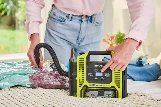 Ryobi R18MI-0 Autoreifenpumpe Wiederaufladbar ohne Batterie 18V