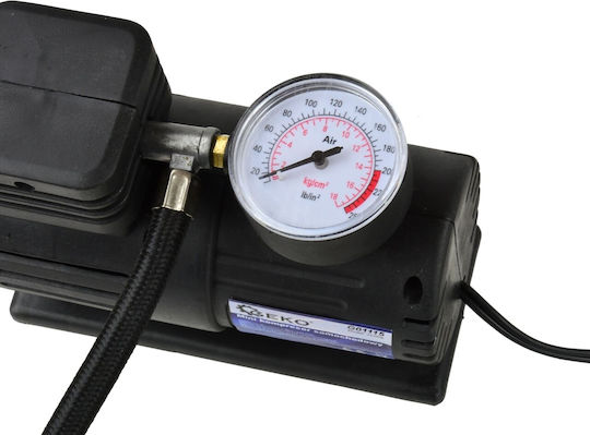 Geko Τρόμπα Αυτοκινήτου 250PSI με Καλώδιο Αναπτήρα 12V