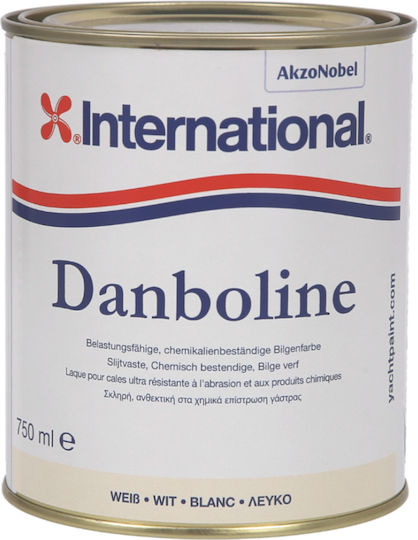 International Danboline Vopsea antifouling 0.75lt Alb