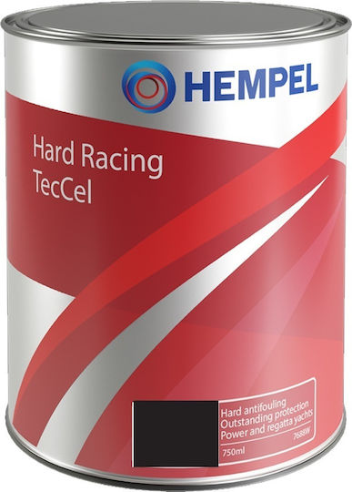 Hempel Hard Racing Teccel Υφαλόχρωμα Σκάφους 0.75lt Μαύρο
