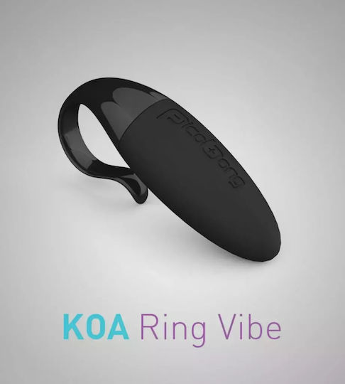 Lelo Koa Ring Vibe Vibration Ring Schwanz Black
