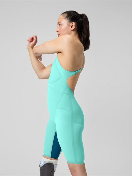 Speedo Fastskin Lzr Pure Valor 2.0 Openback Kneeskin 1585918470 Women's One Piece Competition Swimsuit Blue