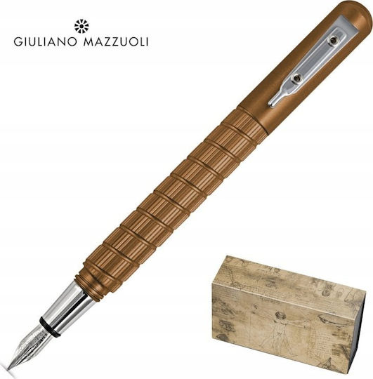 Da Vinci Writing Pen Red with Blue Ink