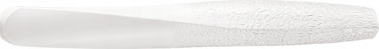 Pelikan Writing Pen Medium 0.8mm White made of Steel with Blue Ink and with 1 Replacement Nibs