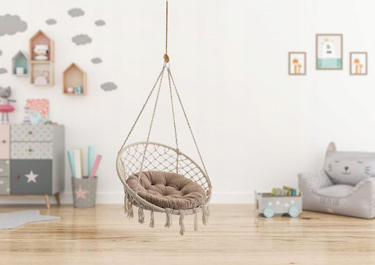 Kopfkissen Katze Beige