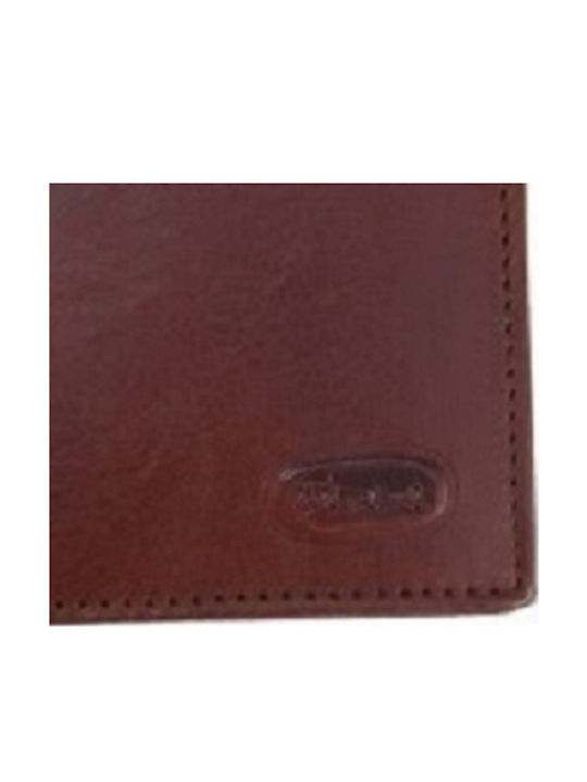 Leather Men's Wallet Classic Brown