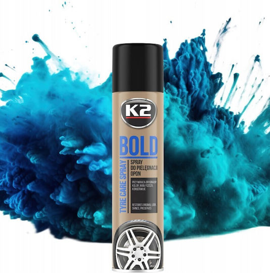 K2 Bold Σπρέι Γυαλίσματος για Ελαστικά Αυτοκινήτου 600ml