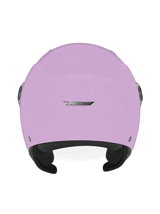 Nox N710 Ροζ Κράνος Μηχανής Jet ECE 22.06 800gr
