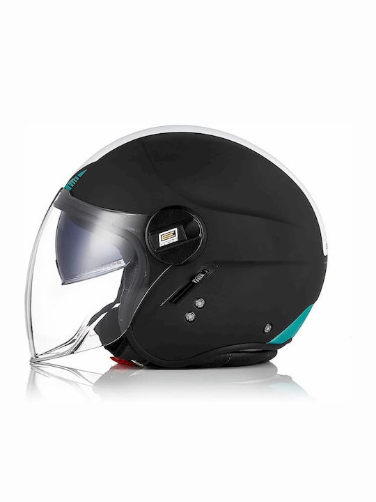 Origine Alpha Κράνος Μηχανής Jet ECE 22.05 1200gr με Sunvisor