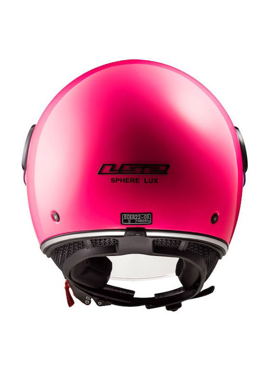 LS2 Sphere Lux II Motorradhelm Military Green - Jet-Helm Größe L Mit ECE 22.06