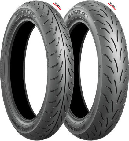 Bridgestone Battlax SC Front 110/90/12 64L