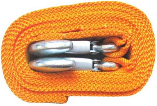 Autoline Car Towing Strap with Towing Capacity up to 5 Tons in Orange Colour